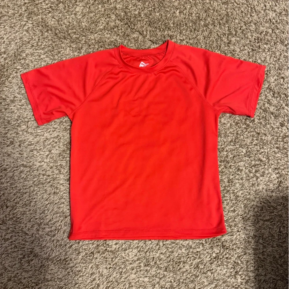 Kanu Surf Kids Red Short Sleeve Rashguard